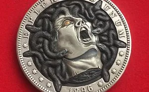 This Russian Artist Carves Old Coins To Give Them New Lives