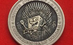This Russian Artist Carves Old Coins To Give Them New Lives