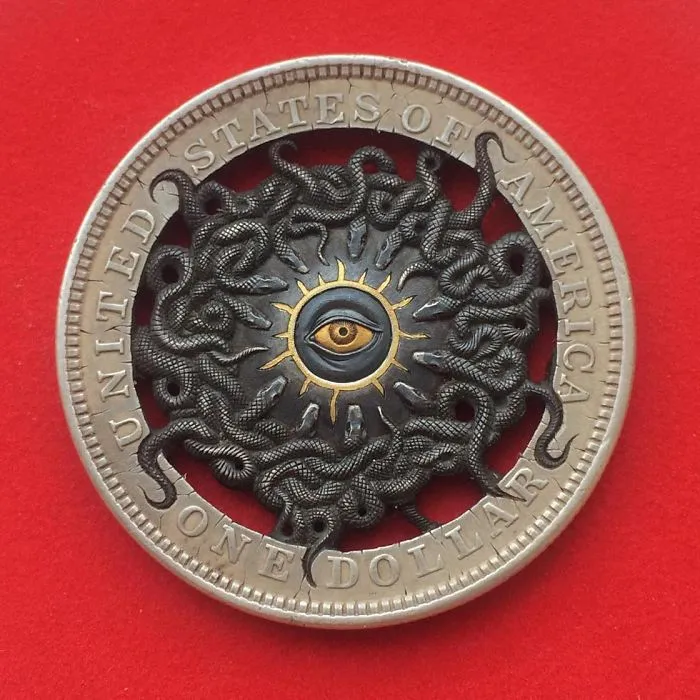 Extraordinary Coins Sculpted By Roman Booteen