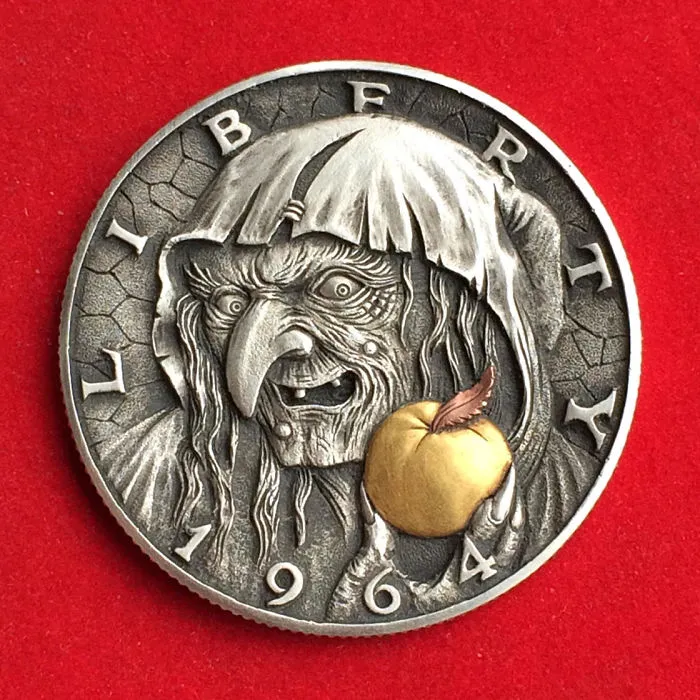 This Russian Artist Carves Old Coins To Give Them New Lives