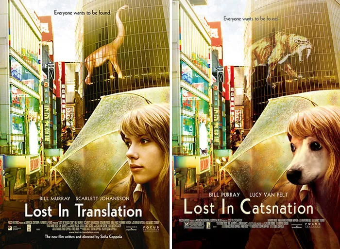 I Photoshop My Dog Into Movie Posters