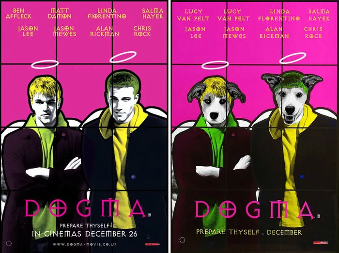 I Photoshop My Dog Into Movie Posters
