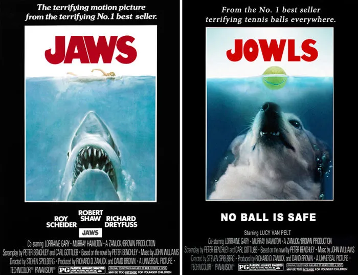 I Photoshop My Dog Into Movie Posters