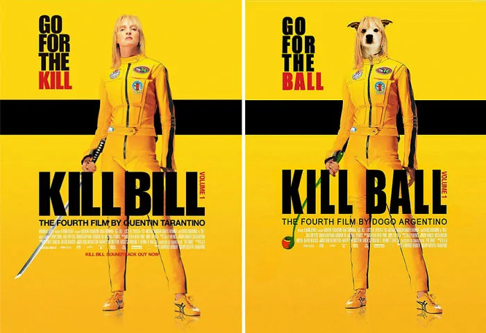 I Photoshop My Dog Into Movie Posters