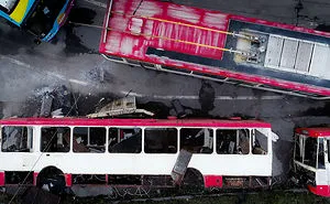 I Created The Set Of Distorted Pictures Of Vilnius Public Transport