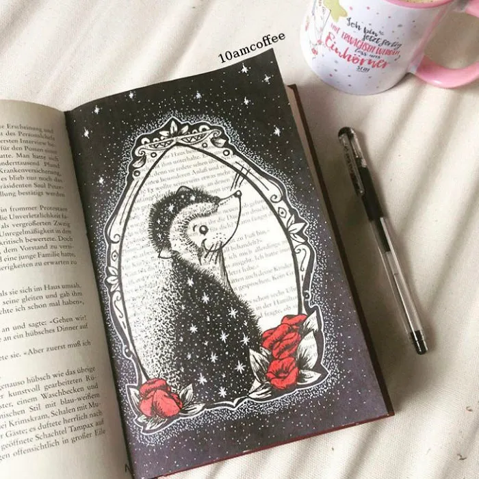 I Use Old Books To Create Art
