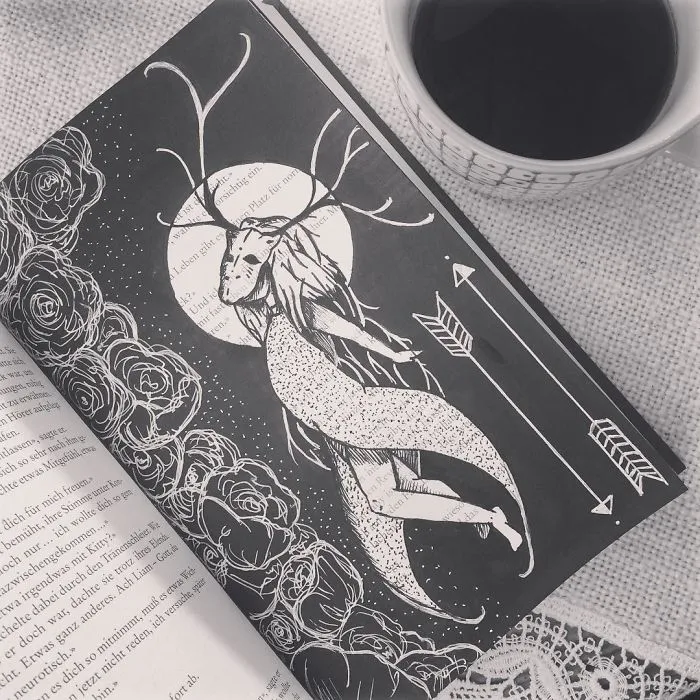 I Use Old Books To Create Art