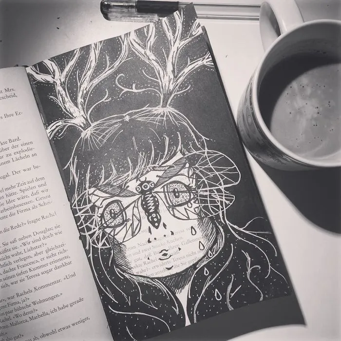I Use Old Books To Create Art