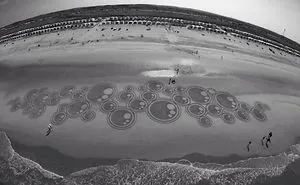 I've Been Drawing On Beaches Since Childhood, And I Still Do