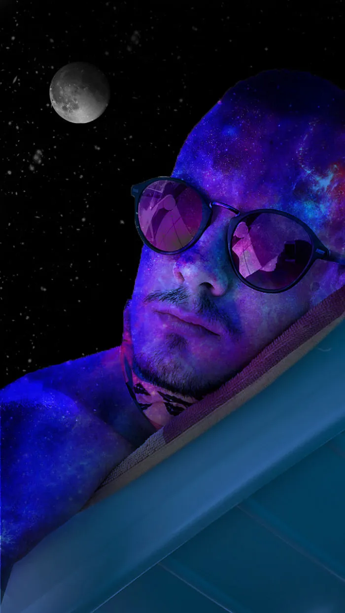 I'm In Love With Galaxy Textures That's Why I Generally Edit My Photos With Planets , Stars , Stardust Etc.