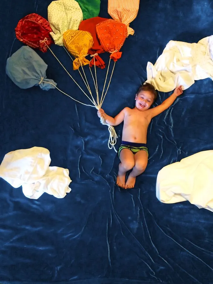 With The Help Of Household Items, I Like To Send My Son On Magical Adventures While He Sleeps