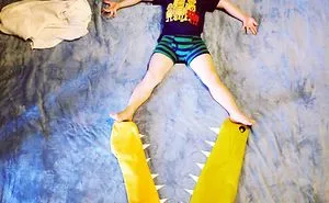 With The Help Of Household Items, I Like To Send My Son On Magical Adventures While He Sleeps