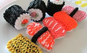 Knit Your Own Amazingly Cute Sushi
