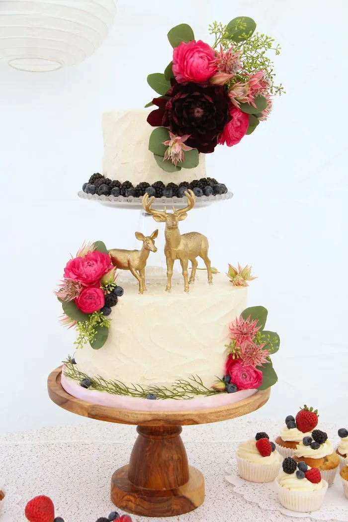 Rustic Buttercream Cake