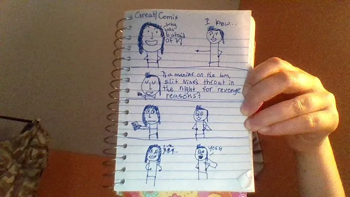 I'm 11 And I Make Comics