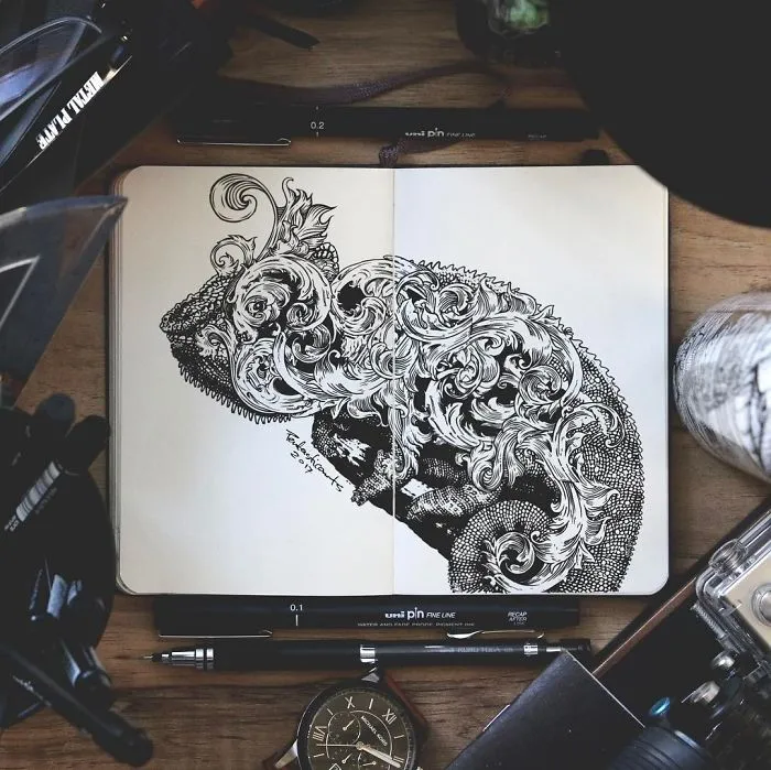 Wild Filigree - Chameleon