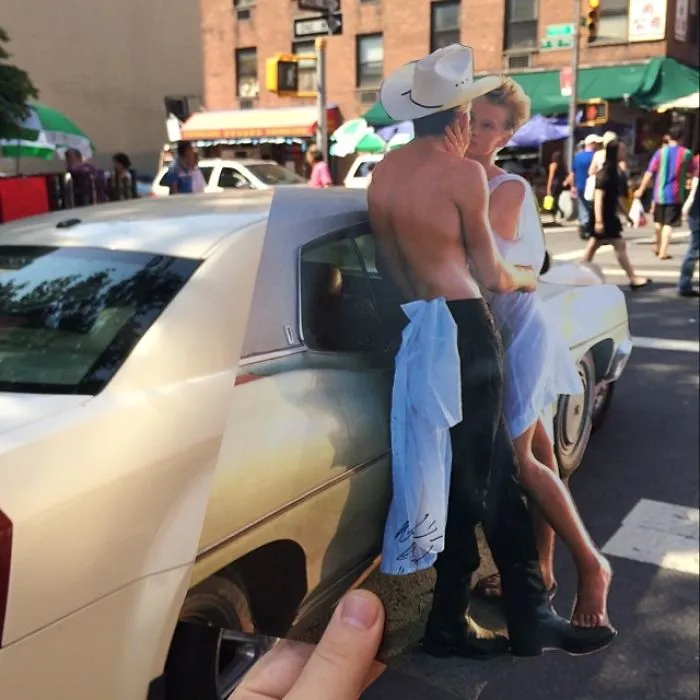 Artist Transforms Boring City Life Into Fun Scenes Using Magazine Cutouts