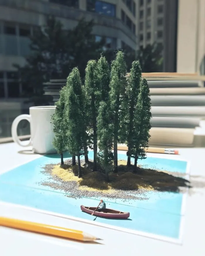 Miniature Office: Guy Turns Work Frustrations Into Miniature Scenes