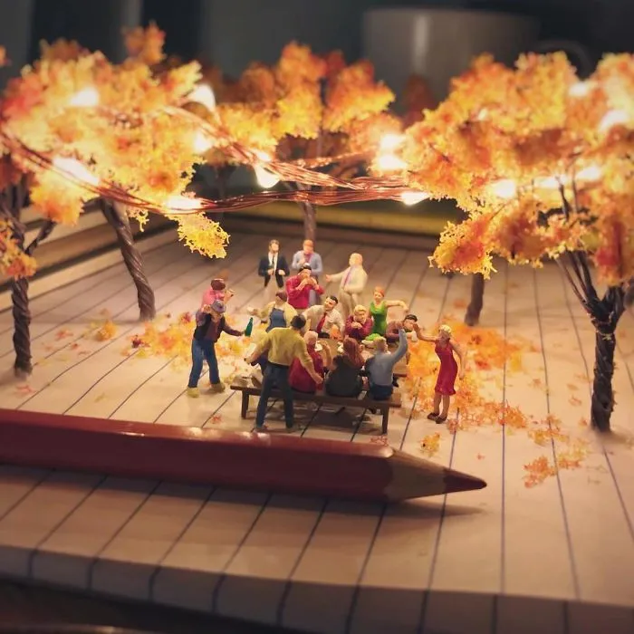 Miniature Office: Guy Turns Work Frustrations Into Miniature Scenes