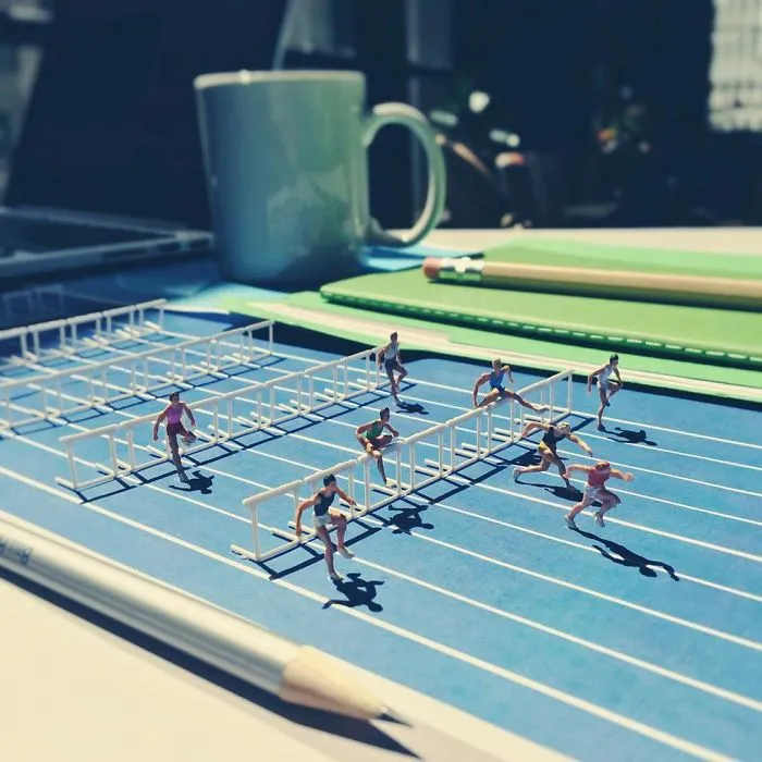 Miniature Office: Guy Turns Work Frustrations Into Miniature Scenes