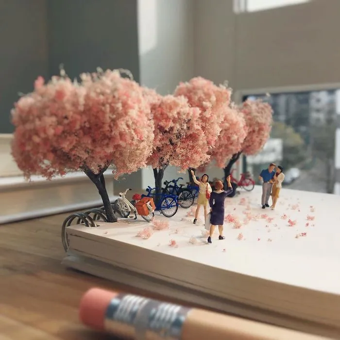 Miniature Office: Guy Turns Work Frustrations Into Miniature Scenes