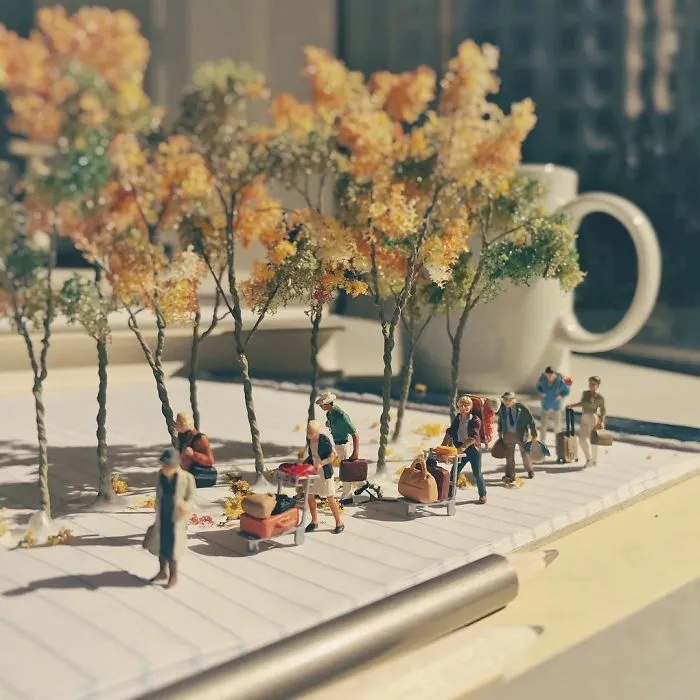 Miniature Office: Guy Turns Work Frustrations Into Miniature Scenes