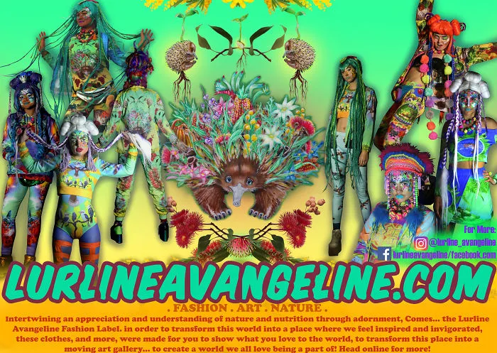 Lurline Avangeline Is Using Kaleidoscopic Adornment To Draw Attention To The Power Of Native Australia And Health