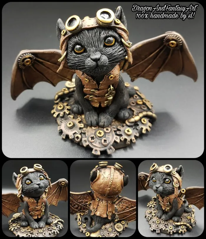 Polymer Clay Dragon & Fantasy Art