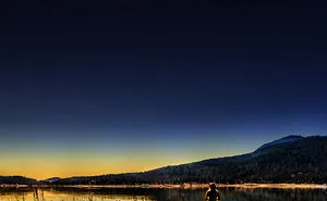 Haunting, Serene, Powerful And Romantic "Lady Of The Lake" Shot, Captured During Totality Of The 2017 Eclipse