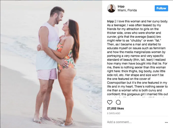 This Guy Has An Opinion On His Wife's Looks And The Internet Can't Decide If He Is A Jackass.