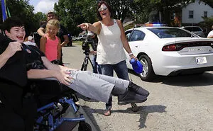 Gang Of Bikers Show Up For Autistic Man’s Birthday Going Viral