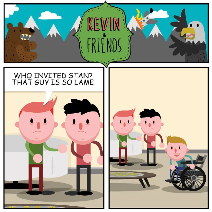 I Created Dark Comics About A Horrible Optimist Kevin (12 New Pics)