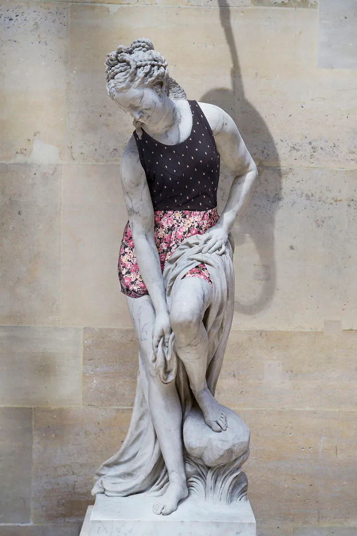 Classic Sculptures Get Dressed In Modern Clothes For 'Hipsters In Stone' Project