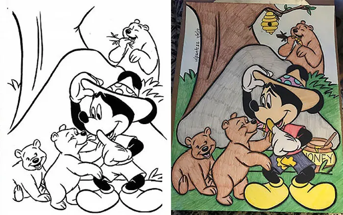 10+ Veces que los adultos cogieron los libros de colorear para niños, y los resultados son tan divertidos como NSFW