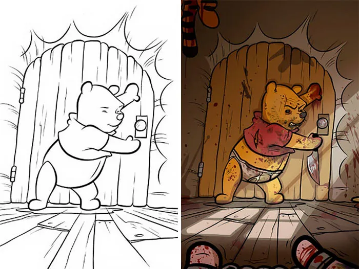 47 Times Adults Did Coloring Books For Kids, And The Result Was Hilariously NSFW