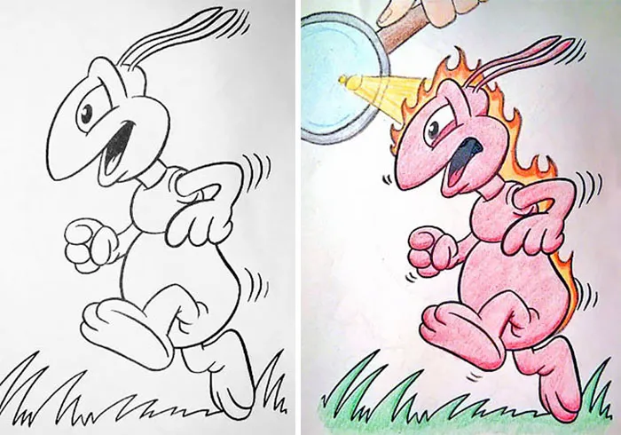 10+ Veces que los adultos cogieron los libros de colorear para niños, y los resultados son tan divertidos como NSFW