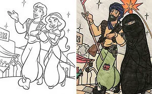 47 Times Adults Did Coloring Books For Kids, And The Result Was Hilariously NSFW