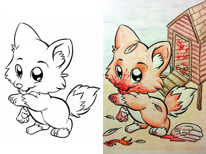 47 Times Adults Did Coloring Books For Kids, And The Result Was Hilariously NSFW