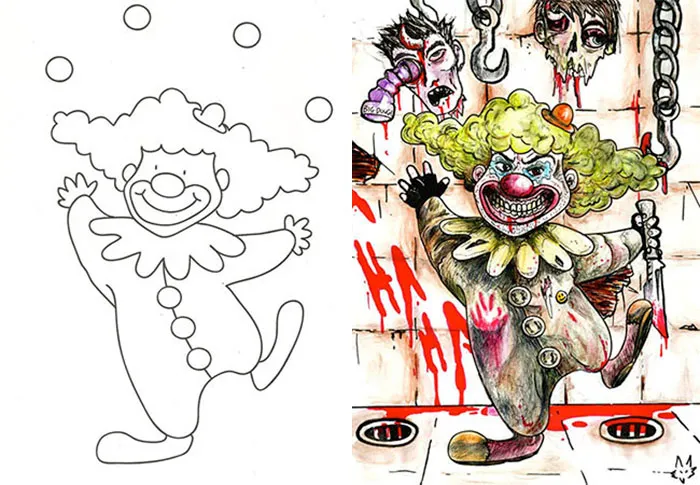 10+ Veces que los adultos cogieron los libros de colorear para niños, y los resultados son tan divertidos como NSFW
