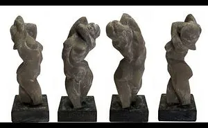 I Spent Weeks Creating This Unique Female Figure Sculpture That Is Abstracted Yet Feels Natural.
