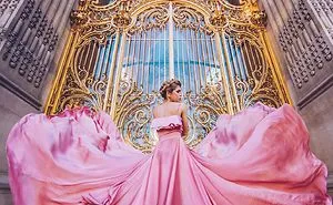 I Travel The World To Photograph Girls In Dresses Against Backgrounds Of The Most Beautiful Places