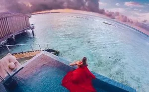 I Travel The World To Photograph Girls In Dresses Against Backgrounds Of The Most Beautiful Places