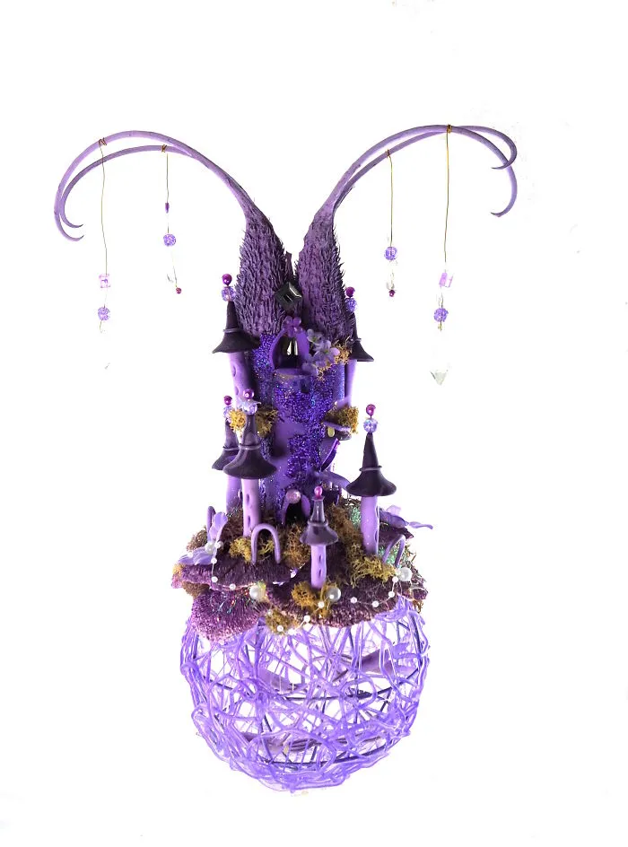 I Use Unwanted Objects To Create My Own Fantasy Worlds