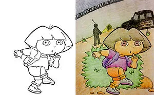 47 Times Adults Did Coloring Books For Kids, And The Result Was Hilariously NSFW