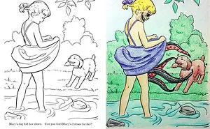 47 Times Adults Did Coloring Books For Kids, And The Result Was Hilariously NSFW