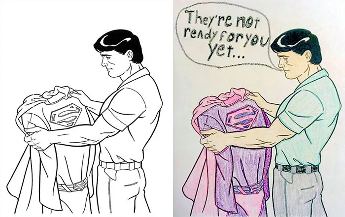 47 Times Adults Did Coloring Books For Kids, And The Result Was Hilariously NSFW