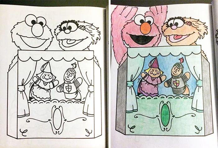 47 Times Adults Did Coloring Books For Kids, And The Result Was Hilariously NSFW