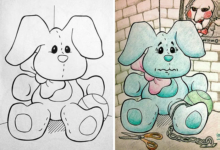 47 Times Adults Did Coloring Books For Kids, And The Result Was Hilariously NSFW