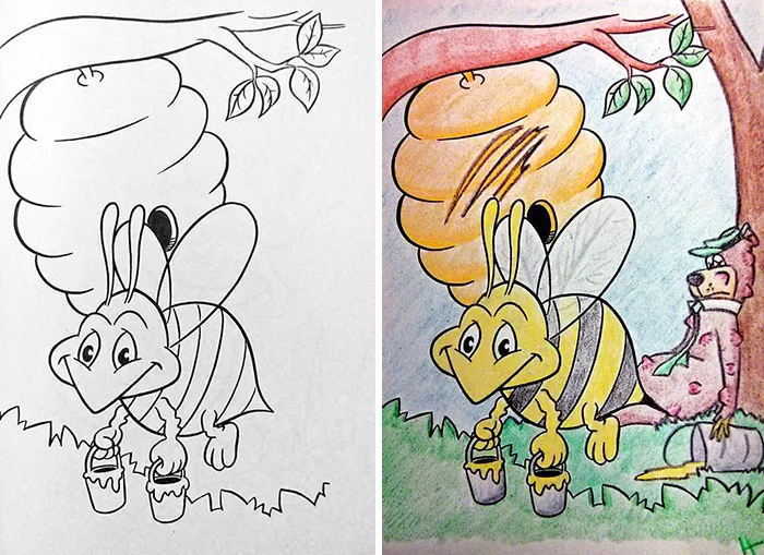 47 Times Adults Did Coloring Books For Kids, And The Result Was Hilariously NSFW