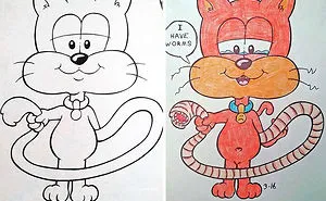 47 Times Adults Did Coloring Books For Kids, And The Result Was Hilariously NSFW